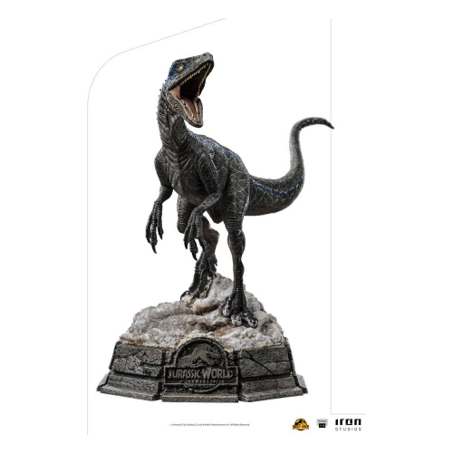 Jurassic World Le Monde d'après - Statuette 1/10 Art Scale Blue 19 cm