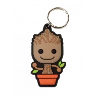 Les Gardiens de la Galaxie - Porte-clés caoutchouc Baby Groot 6 cm