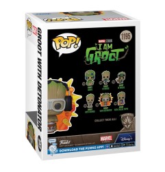Marvel - Je s'appelle Groot POP! Vinyl Figurine Groot w/ detonator 9 cm