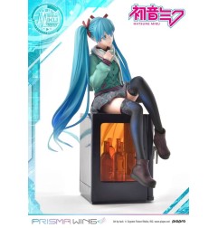 Hatsune Miku - Statuette PVC 1/7 Prisma Wing  (Art by lack) 19 cm