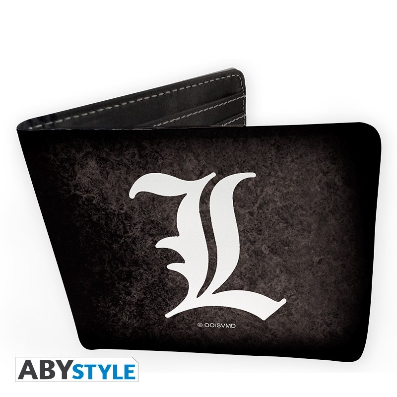 Death Note - Portefeuille L symbole - Vinyle Death Note - Portefeuille L symbole - Vinyle