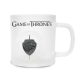 Game of Thrones - Mug en verre Stark avec Logo 3D Rotatif