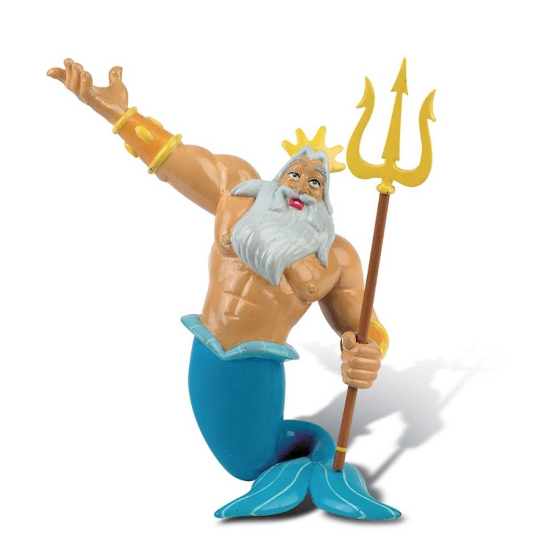 Petite Sirene, La - La Petite SirÃ¨ne figurine Roi Triton 10 cm
