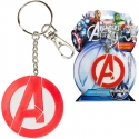 Marvel - Porte-clef Souple Logo Avengers 6cm