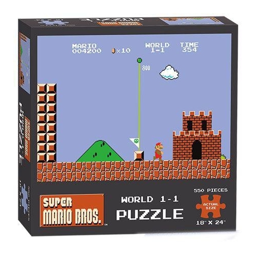 Super Mario Bros - Puzzle World 1-1