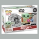 Star Wars The Mandalorian - Set POP! & Tee figurine et T-Shirt Grogu w/cookie