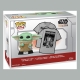 Star Wars The Mandalorian - Set POP! & Tee figurine et T-Shirt Grogu w/cookie