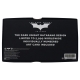 The Dark Knight - Réplique Batman Batarang Limited Edition 18 cm