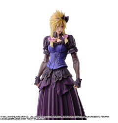 Final Fantasy VII Remake Play Arts Kai - Figurine Cloud Strife Dress Ver. 28 cm