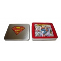 DC Comics - Porte-monnaie avec boite métal Flying Superman