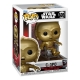 Star Wars Return of the Jedi 40th Anniversary - Figurine POP! C3P0 in chair 9 cm