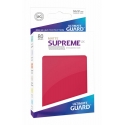 Ultimate Guard - 80 pochettes Supreme UX Sleeves taille standard Rouge Mat