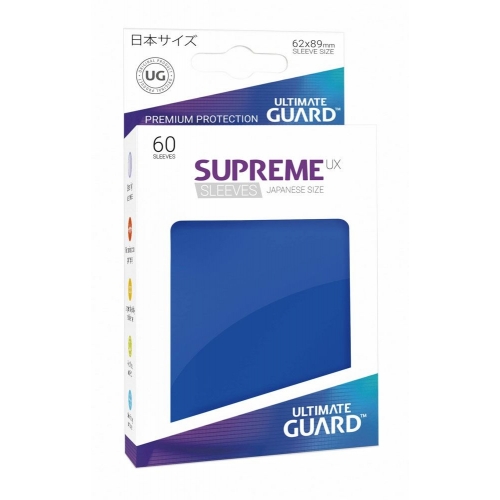 Ultimate Guard - 60 pochettes Supreme UX Sleeves format japonais Bleu