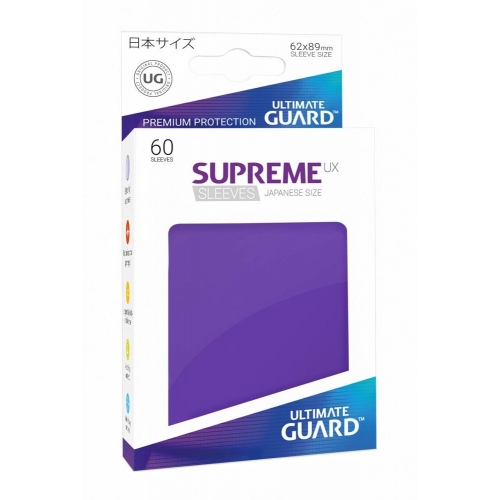 Ultimate Guard - 60 pochettes Supreme UX Sleeves format japonais Violet