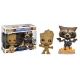 Les Gardiens de la Galaxie 2 - Pack 2 POP! Groot & Rocket 9 cm