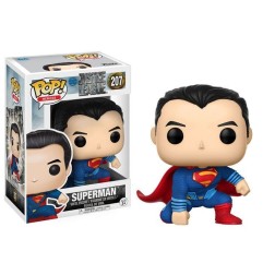 Justice League - Figurine POP! Superman (Landing Pose) 9 cm