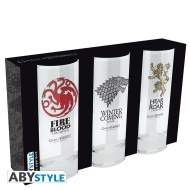 Game Of Thrones - Set de 3 verres