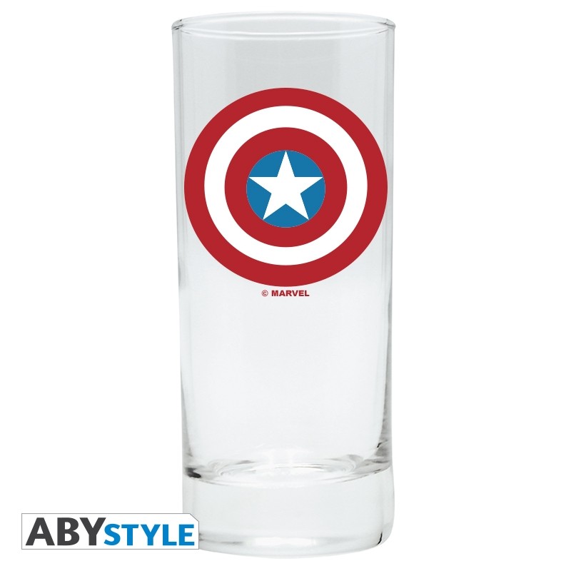 Marvel - Verre Captain America x2
