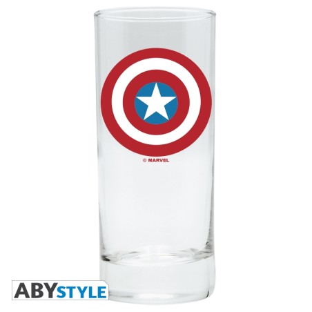 Marvel - Verre Captain America x2