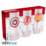 Marvel - Set de 3 verres