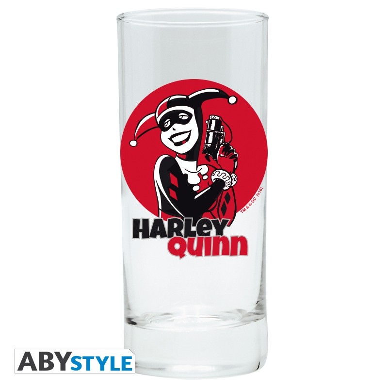 Dc Comics - Verre Harley Quinn x2