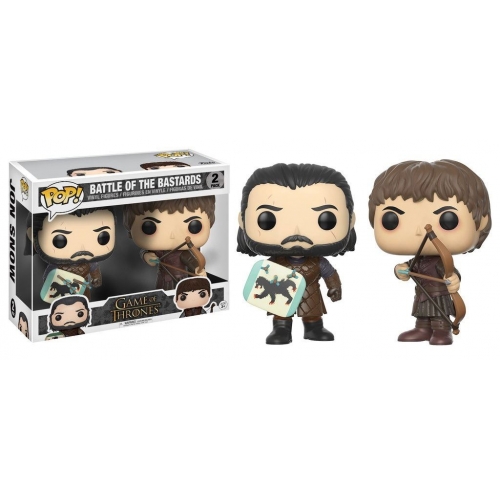 Game of Thrones - Pack 2 Figurines POP! Battle of the Bastards 9 cm