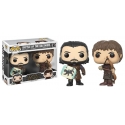 Game of Thrones - Pack 2 Figurines POP! Battle of the Bastards 9 cm