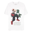 My Hero Academia - T-Shirt White Bakugo Quote 
