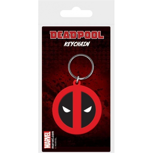 Marvel Comics - Porte-clés caoutchouc Deadpool Symbol 6 cm