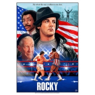 Rocky - Lithographie Rocky Limited Edition 42 x 30 cm