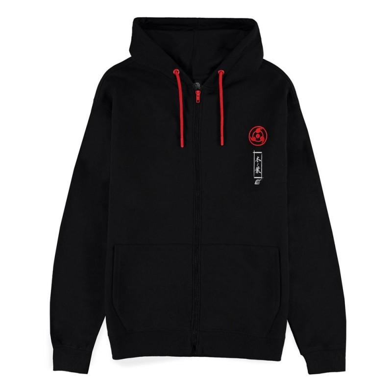 Naruto - Shippuden Sweat ÃÂ  capuche Kakashi Line Art 