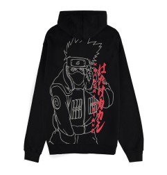 Naruto - Shippuden Sweat ÃÂ  capuche Kakashi Line Art 