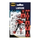 Batman - Dragonne avec porte-clés caoutchouc Harley Quinn