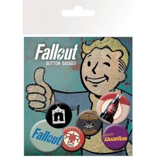 Fallout - Pack 6 badges Mix 2