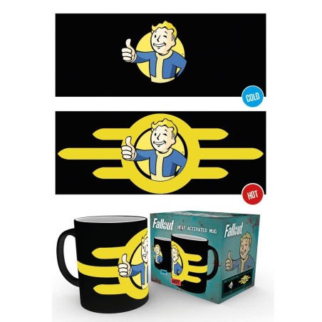 Fallout - Mug effet thermique Vault Boy