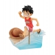 One Piece G.E.M. Series - Statuette Monkey D. Luffy Run! Run! Run! 12 cm