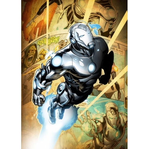 Marvel Comics - Poster en métal Superior Iron Man 32 x 45 cm