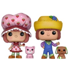 Charlotte aux fraises - Pack 2 Figurines POP! Strawberry Shortcake & Huckleberry Pie 9 cm