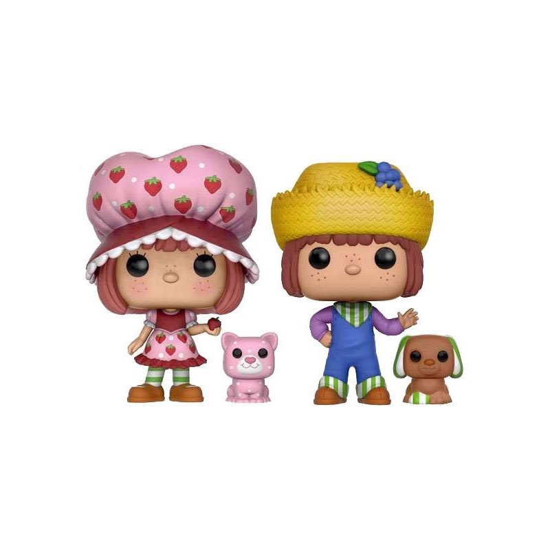 Charlotte aux fraises - Pack 2 POP! Vinyl figurines Strawberry Shortcake & Huckleberry Pie 9 cm