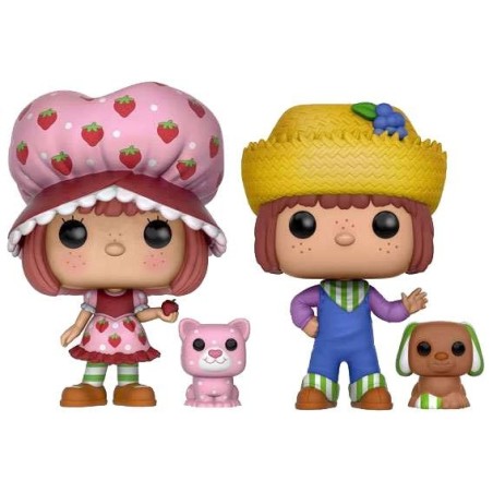 Charlotte aux fraises - Pack 2 POP! Vinyl figurines Strawberry Shortcake & Huckleberry Pie 9 cm