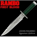 Rambo I First Blood - Réplique 1/1 couteau John Signature Edition 36 cm