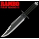 Rambo First Blood Part II - Réplique 1/1 couteau John Standard Edition 40 cm