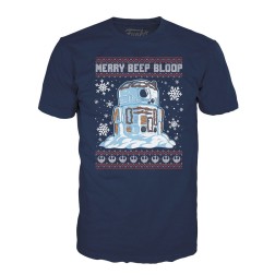 Star Wars - Holiday POP! Tees T-Shirt R2-D2 Snowman 