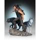 The Walking Dead - Statuette 1/8 Daryl & the Wolves 26 cm