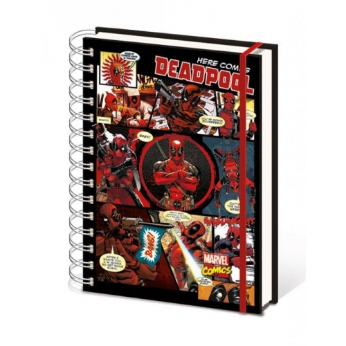 Marvel Comics - Cahier à spirale A5 Deadpool