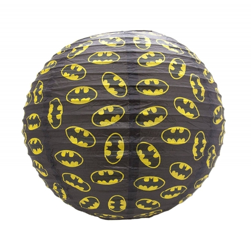 Batman - Lanterne Boule en Papier Batman Logos 30 cm