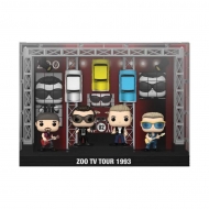 U2 - Pack 4 figurines POP! Moments DLX Zoo TV 1993 Tour 9 cm