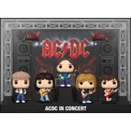 AC/DC - Pack 5 figurines POP! Moments DLX AC/DC in Concert 9 cm