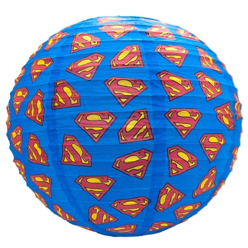 DC Comics - Lanterne Boule en Papier Superman Logos 30 cm