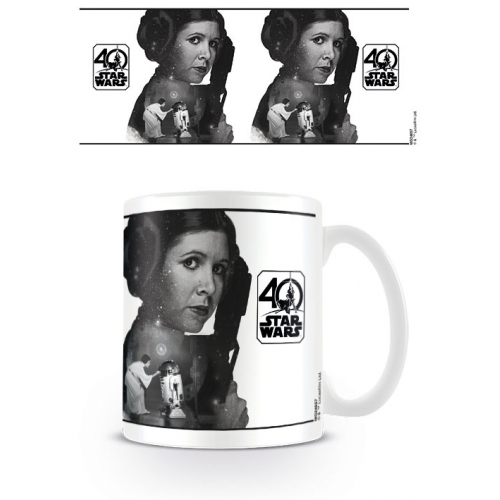 Star Wars - Mug 40th Anniversary Princess Leia
